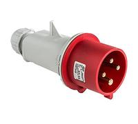 CABLEPELADO Base enchufe industrial baja tensión | Toma industrial | 3P+T | IK08 | IP44-IP54-IP67 | Normas 2014/35/EU | UNE-EN 60309-1-2 y DIN VDE 0620-1 | 380/415V 6H | 32 A | Macho