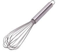 CABLEPELADO Batidor manual, Varillas de batir, Batidor de alambre, Mezclador manual, Batidor de cocina, Batidor de huevos, Apto para Mezclar, Revolver la Masa, Huevos, Longitud 25 cm, Acero inoxidable