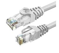 CABLEPELADO Cable de Red, Cable LAN, Cable de Datos, Cable Gigabit, Cable RJ45, Cable de Comunicaciones, Cable Trenzado, Categoría 6, Compatible PC, PS4, PS5, Xbox, Smart TV, Server, 5 Metros, Gris