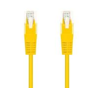 CABLEPELADO - Cable de Red UTP CAT6 - Cable Ethernet - cable trenzado - RJ45 - compatible PC, PS4, PS5, Xbox, Smart TV, server - amarillo - 3 metros