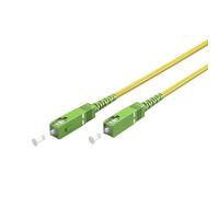 CABLEPELADO Cable fibra optica para router | Latiguillo Monomodo Simplex | FTTH - 9/125 OS2 - SC/APC-SC/APC | Compatible con Orange, Movistar, Vodafone, Masmovil, Yoigo y Jazztel | 2 Metros