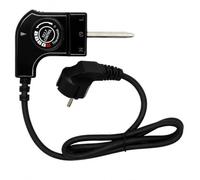 CABLEPELADO Cable Universal con Termostato para Plancha Eléctrica 2000W | Temperatura 0 °C a 280 °C, Compatible con Paelleras, Sartenes Eléctricas, 250 V y 10 A