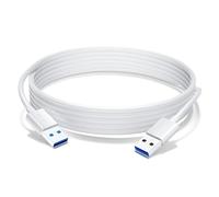 CABLEPELADO Cable USB 3.0 Super Speed | Cable USB Datos Tipo A Macho Macho | Alta Velocidad 5Gbps para Ordenador, TV Box, HDD Externo, Base de Ventilación, Hub USB, Raspberry Pi | Negro | 1.20 Metros