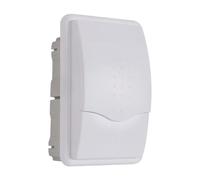 CABLEPELADO - Caja Empotrar 1-4 Elementos con Puerta Opaca Blanco - Instalación Segura, Estética y Duradera para Sistemas Eléctricos en Interiores