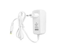 CABLEPELADO Cargador 12V 1.5A Adaptador de Corriente Bloque de Alimentación Conector DC 5.5x2.5mm Blanco