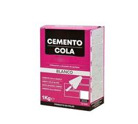 CABLEPELADO - Cemento Cola Blanco en Polvo para Azulejos - Preparado de Cemento para Encolado y Fijación - Uso Interior y Exterior - Alta Adherencia para Suelos y Paredes - Formato 1 kg - Color Blanco