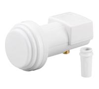 CABLEPELADO Conversor LNB Universal, LNB para Antena parabolica, Universal Single LNB, LNB Sat Digital (DVB-S2), Ruido 0,1 dB, 8K, 4K, UHD, HDTV, 3D,