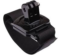 CABLEPELADO Correa Ajustable de Muñeca con Giro 360° Compatible con Cámara GoPro, Banda de Nylon y PVC, Compatible con GoPro 1, 2, 3, 3+, 4, Montura Segura para Deportes y Actividades al Aire Libre