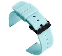 CABLEPELADO - Correa de Reloj de Silicona - Pulsera Deportiva Impermeable y Ajustable con Hebilla Metálica - Unisex, Compatible con Relojes Universales | Turquesa