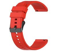 CABLEPELADO Correa reloj silicona, Banda de Reloj de Silicona, Correa de Reloj Deportiva, Banda de Reloj Universal, Pulsera de Reloj Silicona, liberación rápida, Hebilla Acero inox negra, 18 mm