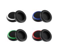 CABLEPELADO Cubierta Joystick, Grips para Joystick, Fundas para thumbstick, Tapas para Joystick, Joystick Thumb Stick, Compatible con PS5,PS4, Xbox 360, PS3, Silicona, Colores Variados, 4 Pares