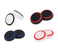 CABLEPELADO Cubierta Joystick, Grips para joystick, Fundas para thumbstick, Tapas para joystick, Joystick ThumbStick, Compatible con PS5, PS4, Xbox 360, PS3, Silicona, 4 pares
