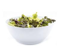 CABLEPELADO - Cuenco de plastico para comida - bol - recipiente - plato - ensaladera - vasija - Libre BPA - lavavajillas - microondas - 3.5 Litros - color blanco