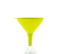 CABLEPELADO - Embudo - cono de trasvase - pipeta - tolva para alimentación - libre de BPA - facil de limpiar - 19 cm (Verde)