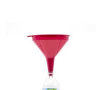 CABLEPELADO - Embudo - cono de trasvase - pipeta - tolva para alimentación - libre de BPA - facil de limpiar - 19 cm (Rosa)