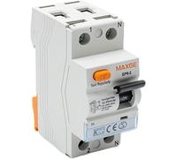 CABLEPELADO Interruptor diferencial industrial Monofásico Clase A |superinmunizado | 30mA | 10kA | Poder de corte: 10000A | 2P (25A)