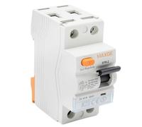 CABLEPELADO - Interruptor Diferencial Superinmunizado | Diferencial auto rearmable | Residencial 2P 40A | Interruptor Clase AC | Magnetotérmico | Dispositivo de Protección y Fugas | Blanco