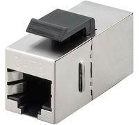CABLEPELADO Keystone RJ45 hembra a RJ45 hembra CAT 6 STP, Keystone CAT 6 STP, Conector RJ45 hembra-hembra CAT 6 blindado, Adaptador RJ45 hembra panel parcheo, Acoplador de red CAT 6 STP
