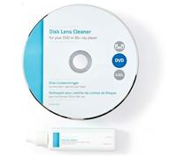 CABLEPELADO - Kit Limpiador de Lentes para Reproductores de DVD y BLU-Ray | Disco de Limpieza con Cepillos de Microfibra | Incluye Líquido Limpiador Especializado | Mejora Calidad de Imagen y Sonido