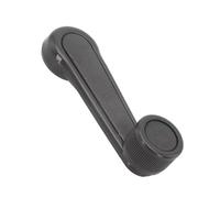 CABLEPELADO - Manivela Elevalunas Universal - Manija Manual para Ventanilla de Coche, Palanca Elevalunas Compatible con la Mayoría de Vehículos, Plástico Resistente, Color Gris, Incluye Clip