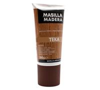 CABLEPELADO - Masilla para Madera Color Teka - Reparadora de Agujeros y Grietas - Lista para Usar - Acabado Lijable y Pintable - Ideal para Interiores - Formato en Tubo de 150 g