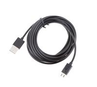 CABLEPELADO Micro USB Cable de Carga de Energía 3 Metros Largo para Compatible con PS4 Controlador Inalámbrico