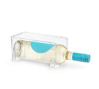 CABLEPELADO Organizador botellas para frigorífico de plastico, Estante vino frigorífico, Botellero de plástico para frigorífico, Organizador para Botellas, 20 cm largo x 10 cm ancho x 10 cm alto