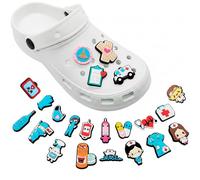 CABLEPELADO - Pack 22 Charms para Crocs | Pins Decorativos para Zapatos | Adornos con Diseños Variados | Fácil de Colocar y Quitar | Compatibles con Crocs y Zuecos