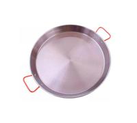 CABLEPELADO Paellera Valenciana Pulida Negra (40 cm) - Paellera de Metal para 9 Raciones - Ideal para Cocina Tradicional
