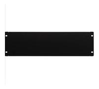 CABLEPELADO Panel Ciego de 2U para Armario Rack 19 de 2U | Tapa ciega Rack | Evita Polvo | para gestión de Cables | Ancho: 490 mm x Altura: 90 mm | No Incluye Tornillos | Metal | Negro