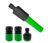 CABLEPELADO - Pistola de Riego Verde con Conector Universal - Boquilla Ajustable para Manguera de Jardín | Pulverizador Manual con Empuñadura Antideslizante