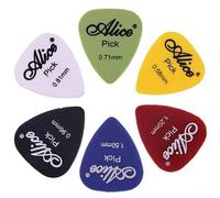 CABLEPELADO Púas para guitarra, Púas Pick Plectrums, Incluye caja, Apto para Guitarras Eléctricas, Clásica, Acústicas, Bajo o Ukelele,6 grosores 0,58/0,71/0,81/0,96/1,20/1,50mm - 30 unidades