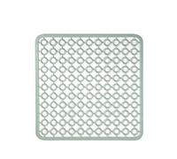 CABLEPELADO Salvaplatos para Fregadero, Protector de Fregadero, Rejilla para Fregadero, Salvaplatos de plástico, Alfombrilla de Fregadero, Tapete para Fregadero, 30 cm Cada Lado, Verde