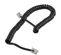 CABLEPELADO Teléfono de Línea Fija | RJ10 RJ9 RJ22 | 4P4C | 7 Mts | Negro