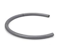 CABLEPELADO - Tubo Flexible Hidrotubo de PVC Ø40 mm | Estructura Reforzada con Espiral Rígida | Resistente a Impactos y Deformaciones | Gris