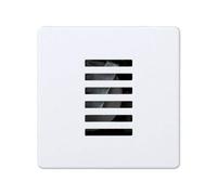 CABLEPELADO Zumbador 230V Simon 27 Play | Zumbador regulación | 27806-35 | 45x45 mm | 1 elemento | Acabado Blanco | Simon 27 Play