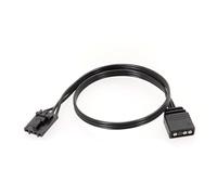 Cables adaptadores de 25 cm para conectores RGB de 4 pines a ARGB estándar de 3 pines y 5 V para Corsair C8Q4