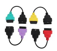 Cables Adaptadores OBD2 para Escáner ECU, 4 Unidades Acceso a ABS, SRS, Can y Eléctrico del Capó
