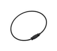 Cables de alambre para llavero, 100 unidades, alambre de acero inoxidable, llavero de cable, bucle de tornillo, cuerda de bloqueo, soporte para llaves, herramientas al aire libre