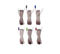 Cables de altavoz Red Gray Speaker Cables Sound Cord Compatible With Sony Home Cinema Theater System