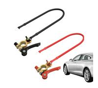 Cables De Batería De Coche - Conector Flexible de 2 Piezas para Uso Intensivo - Cable de Batería | Para Camión Semi Alternador Arrancador Marino Carrito De Golf Motocicleta Y Camión