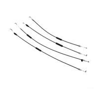 Cables de bloqueo de mango interior, paquete de 4 unidades, metal y | Compatible con Honda Accord 2003-2007, juego de 4 piezas, reemplazo directo del equipo original, fácil de instalar