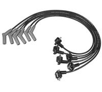 Cables de Bobina de bujía para Coche, arnés de Bobina de Encendido, 7 mm, Compatible con Tapa de válvula, para SBF Small Block 221 255 260 (Paquete de 6)