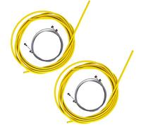 Cables de Cambio de Bicicleta, Juego de Carcasa de Cable de Cambio de Freno de Bicicleta Kits de Tubo de línea de Freno de Bicicleta Accesorios de Ciclismo(Amarillo) Bicicletas y accesorios