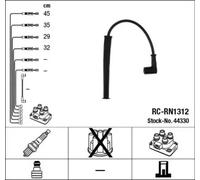 NGK Juego de cables de encendido 44330