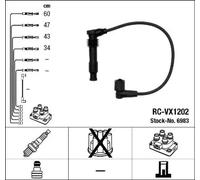 NGK 6983 Juego de cables de encendido