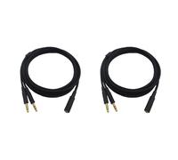 cables de extensión de audio universales 2 en 1 de 3,5 mm para auriculares gaming Cloud II/Alpha-/Cloud Flight/Core