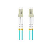 Cables de fibra óptica - LANBERG - LATIGEUR FIBRE 5M - LC/UPC dúplex - OM3 50/125 - Azul