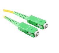 Cables de fibra óptica, latiguillo de fibra óptica SC/APC-SC/APC G652d de 10 m, simplex, monomodo