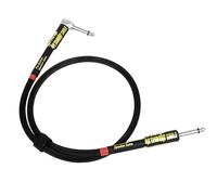 Cables de guitarra Cable de instrumento Sonido silencioso Ángulos rectos a rectos 6, 35 mm 1/4 de pulgada a 1/4 de pulgada Amperios Cables de amperios